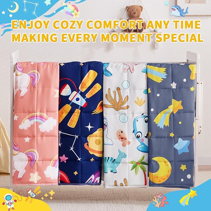anfie Weighted Blanket Kids Weighted Blanket Cooling Blanket - Image 7