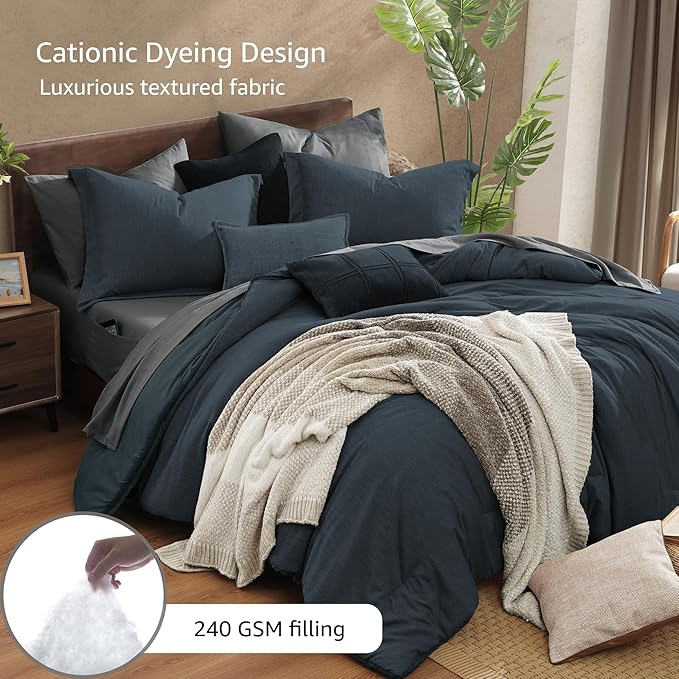 Monbix Queen Comforter Set - Image 3