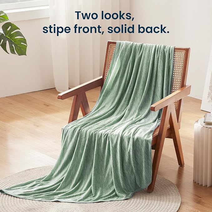 SLEEP ZONE Cooling Blanket for Hot Sleepers, Summer Blanket Queen Size - Image 2