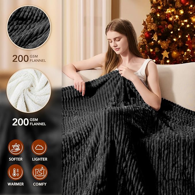 Homemate Electric Heated Blanket Queen Size - Image 2