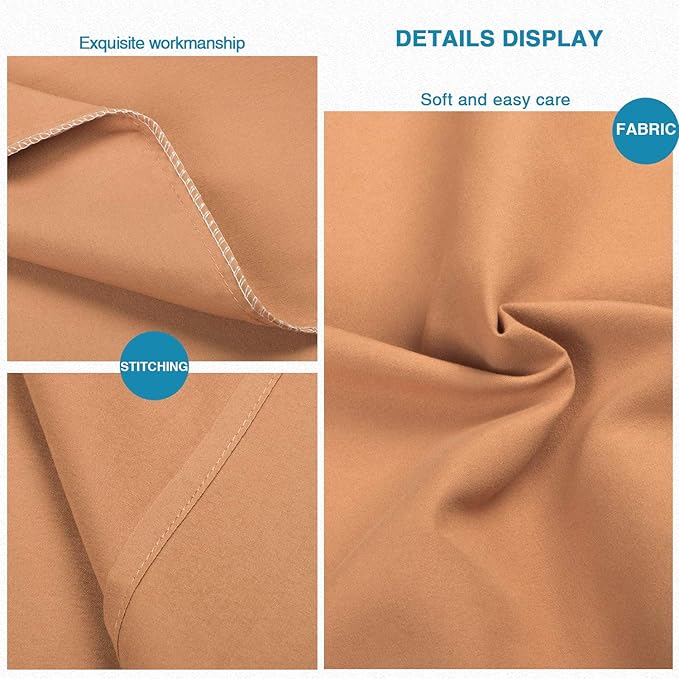 FLXXIE Pillow Cases Standard Size, Soft Microfiber Pillow Covers - Image 3