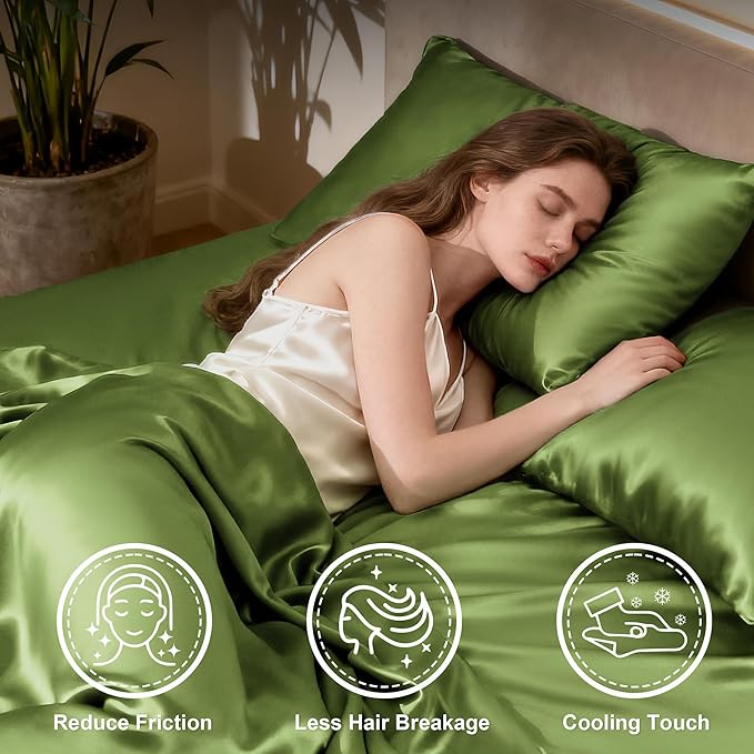 Love's cabin Satin King Sheet Sets - Image 3