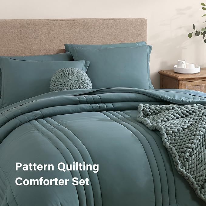 Monbix Super King Plus Size Comforter Set - Image 3