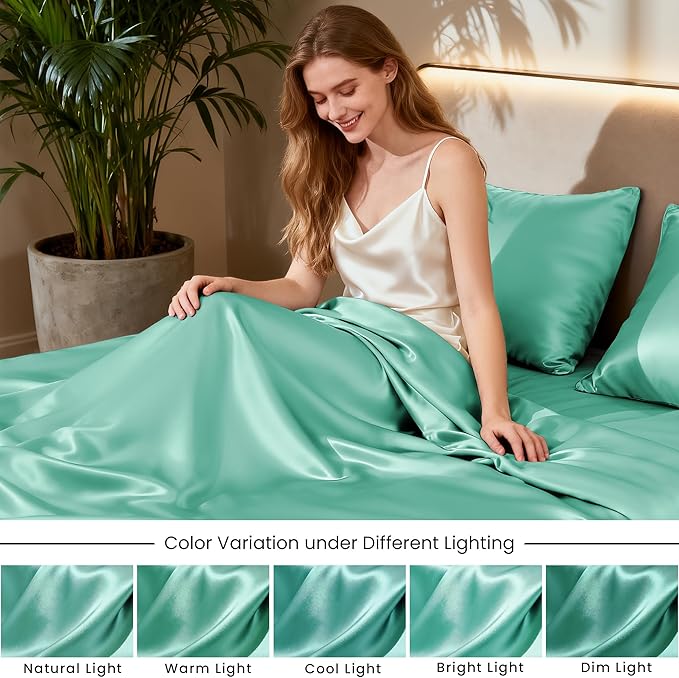 Love's cabin Satin King Sheet Sets - Image 7
