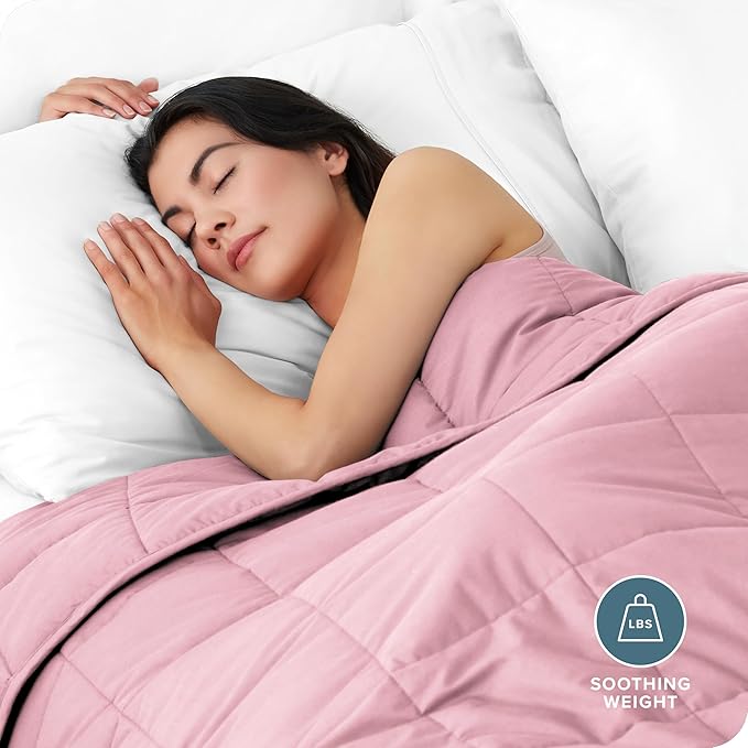 Bare Home Weighted Blanket King Size 25lb - Image 2