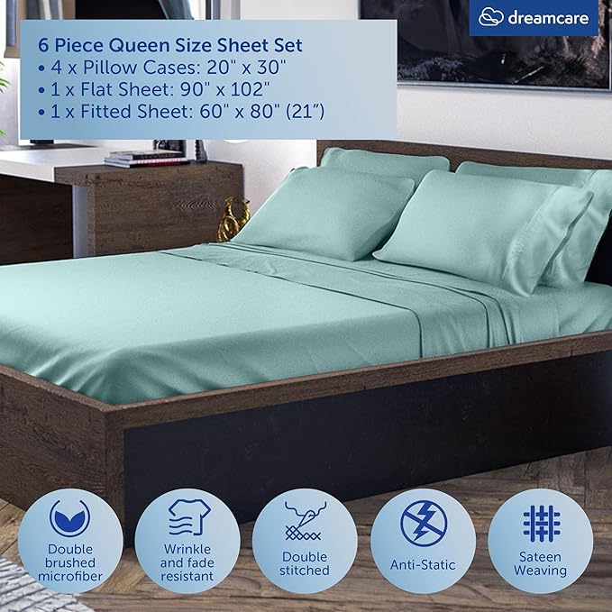DREAMCARE Queen Sheet Set - Image 3
