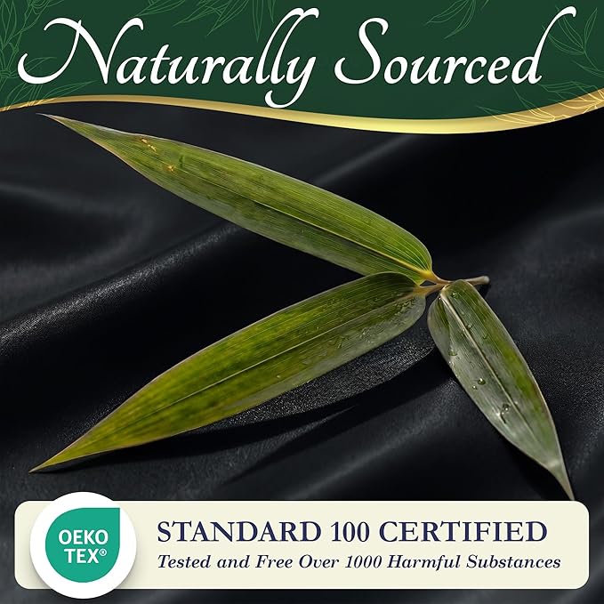 DECOLURE 100% Viscose Derived from Bamboo Sheets Twin Size - Image 7