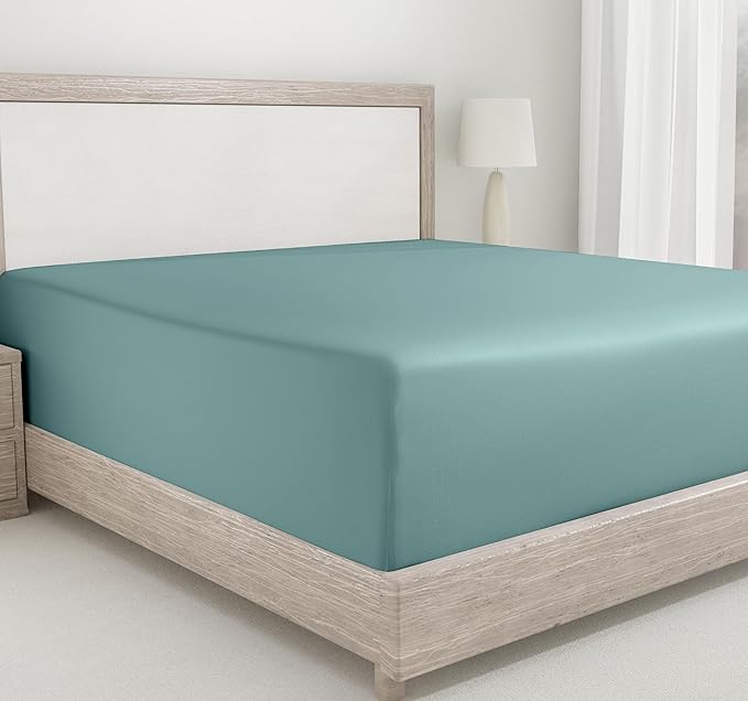 California Design Den Deep Fitted Sheets Full, Soft 400 Thread Count 100% Cotton by CaliforniaDesignDen