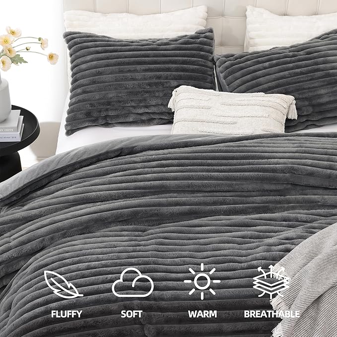 Smoofy Fluffy Twin Comforter Sets 2 Pieces - Image 2