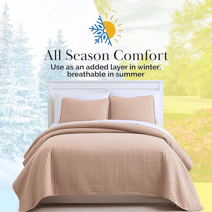 Southshore Fine Living, Inc. Full/Queen Quilt Set, Stitched Full Size - Image 9
