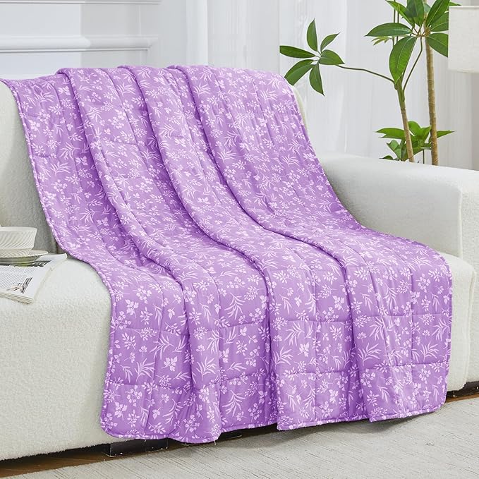 yescool Weighted Blanket for Adults Cooling Heavy Blanket for Sleeping Perfect - Image 6