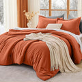 MUXHOMO King Size Comforter Set, All Season Ultra Soft Down Alternative Bedding by MUXHOMO