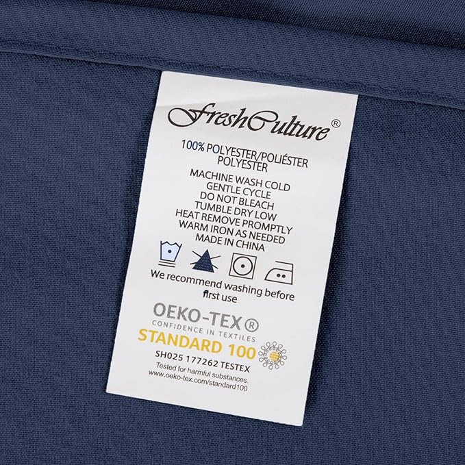 FreshCulture King Flat Sheets Only 2 Pack - Image 7
