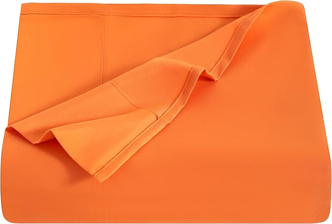 NTBAY Twin Extra-Long Flat Sheet Only by NTBAY