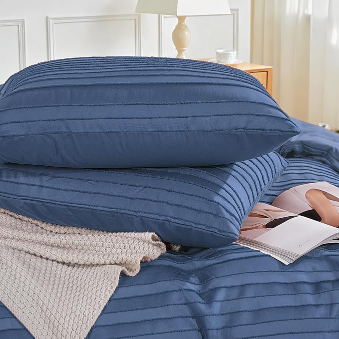 NEXHOME PRO Duvet Cover Full, 3 Pieces Boho Tufted Duvet Cover Set, Soft and - Image 6