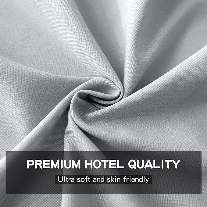 FreshCulture Twin XL Flat Sheets Only 2 Pack - Image 3