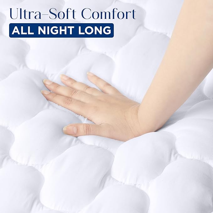 Utopia Bedding Waterproof Mattress Protector, Twin XL Mattress Pad, Noiseless - Image 7