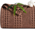 PHF Cooling Waffle Blanket California King Size, Lightweight 60% Rayon from by PHF