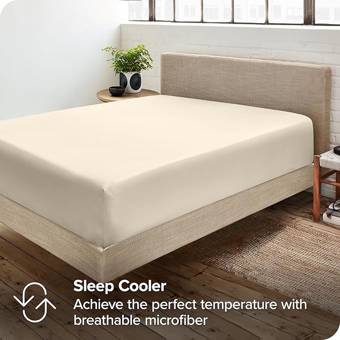 Bare Home 5-Pack Fitted Bottom Ultra-Soft Sheets Queen - Image 6