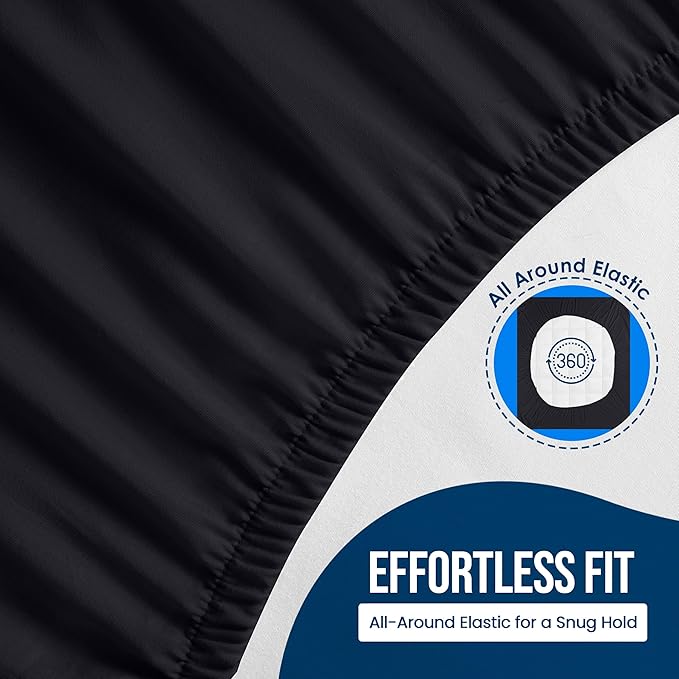 Twin Size Mattress Protector Waterproof, Premium 200 GSM Terry Mattress Cover - Image 4