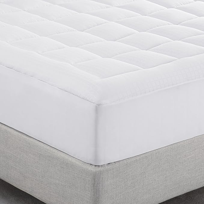 Serta ComfortSure Queen Mattress Cover, Fitted Pillow Top Mattress Pad - Image 5