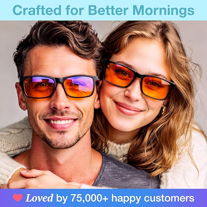 +1.0 +1.5 +2.0 +2.5 Orange Blue Light Blocking Reading Glasses - Image 5