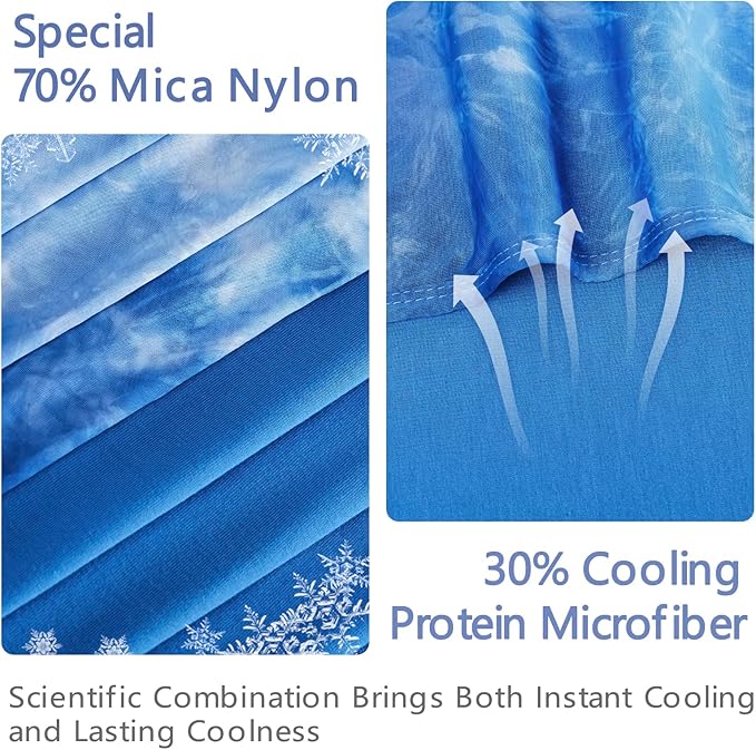 Topcee Cooling Blankets for Hot Sleepers, Arc-Chill Q-Max >0.5 Cool Fiber - Image 3