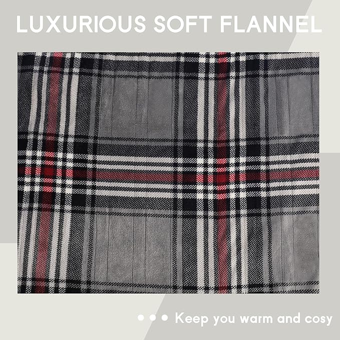 Heated Blanket Electric Blanket Full Size 72''x84'' - Image 3