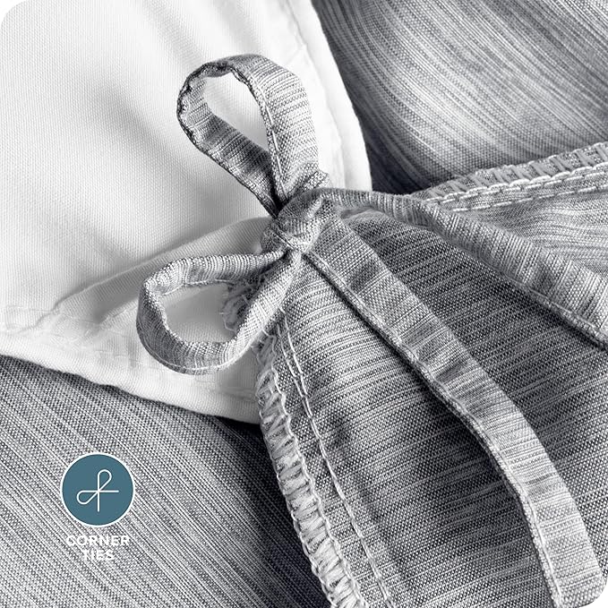 Bare Home Bedding Duvet Cover Oversized Queen Size - Image 6