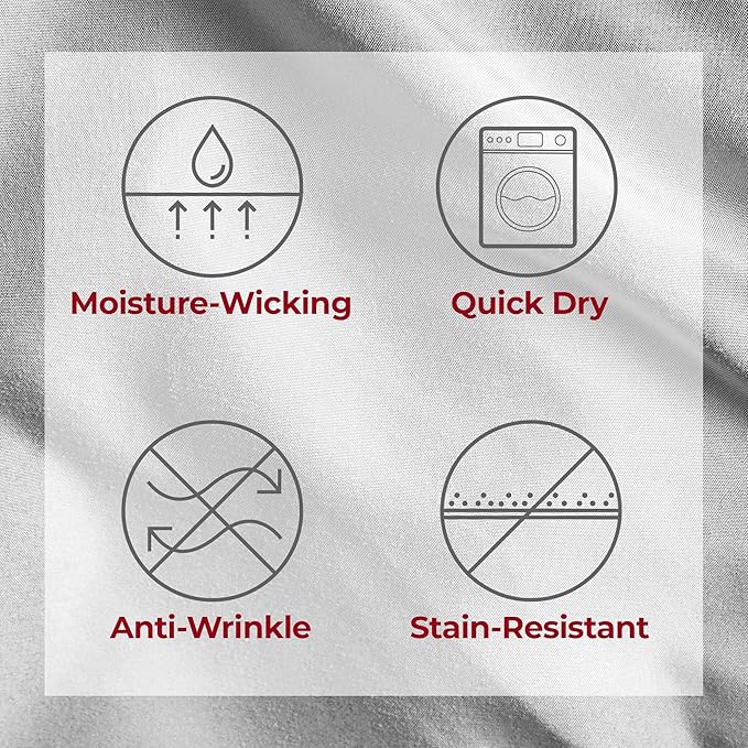 Mellanni Split King Sheets Set - Image 6