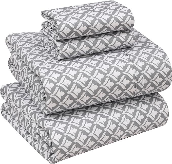 RUVANTI 100% Cotton Sheets – Full Size Percale Bedding, Cooling & Breathable by Ruvanti