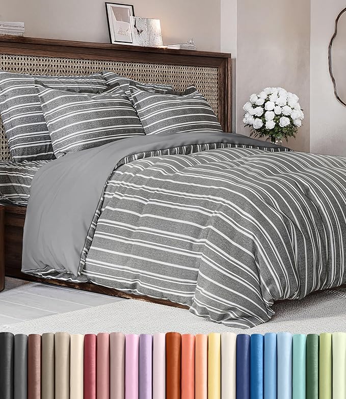 Duvet Cover Cal King Size Set by CGKUnlimited