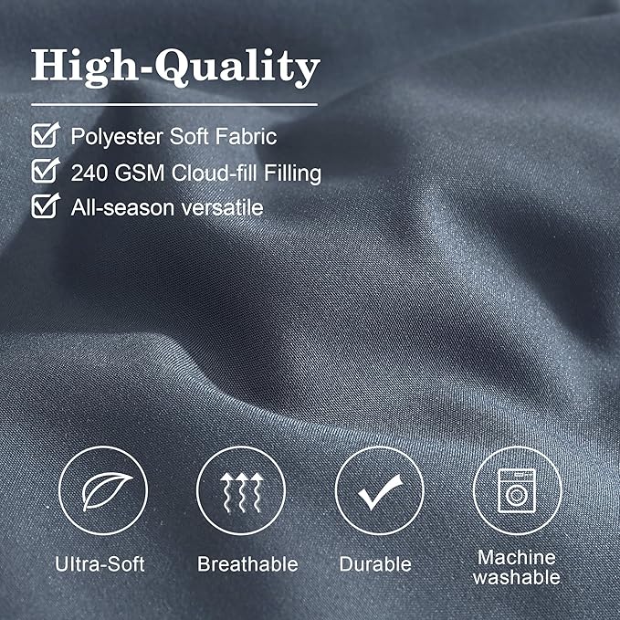 Monbix California King Size Comforter Set - Image 6