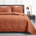 Love's cabin Oversized King Size Quilt Bedding Set Umber Bedspreads by Lovescabin