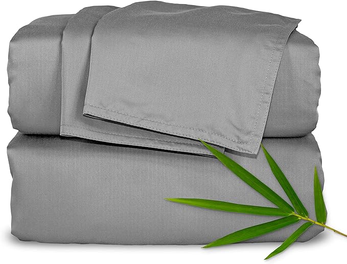 Pure Bamboo Split King Sheets, Genuine 100% Organic Viscose Derived from Bamboo by PureBamboo