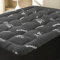 California King Size Mattress Topper Viscose Derived from Bamboo, Soft Thick by SurChic