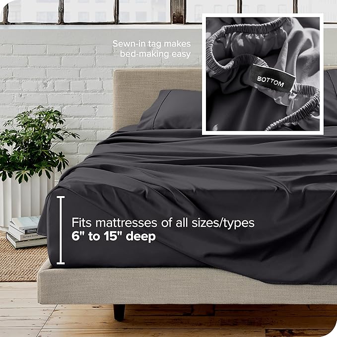Bare Home Queen Sheet Set - Image 5