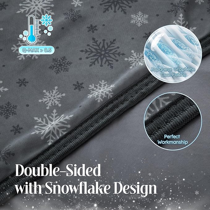 OIGAE Cooling Blanket for Hot Sleepers - Image 4