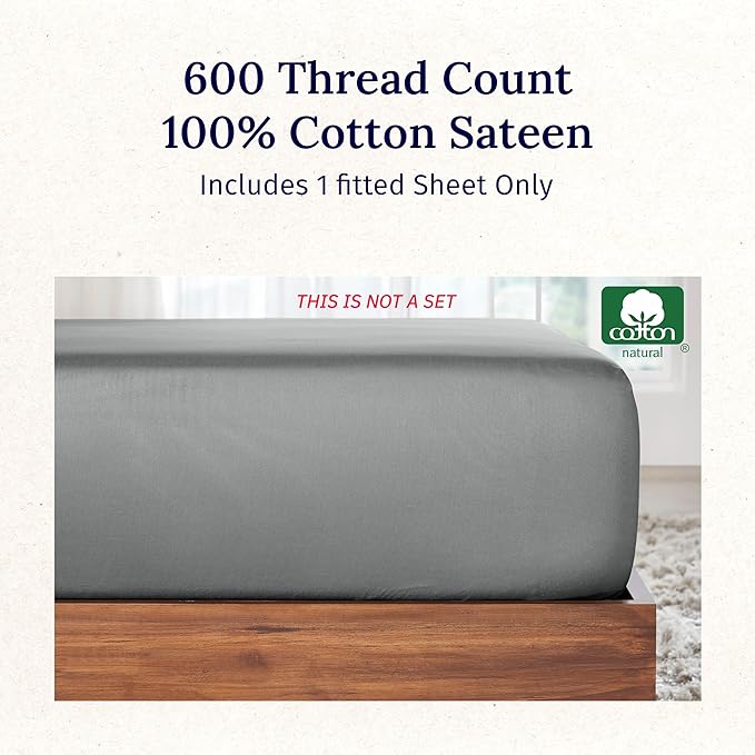 California Design Den Queen Size Fitted Sheet Only - Image 4