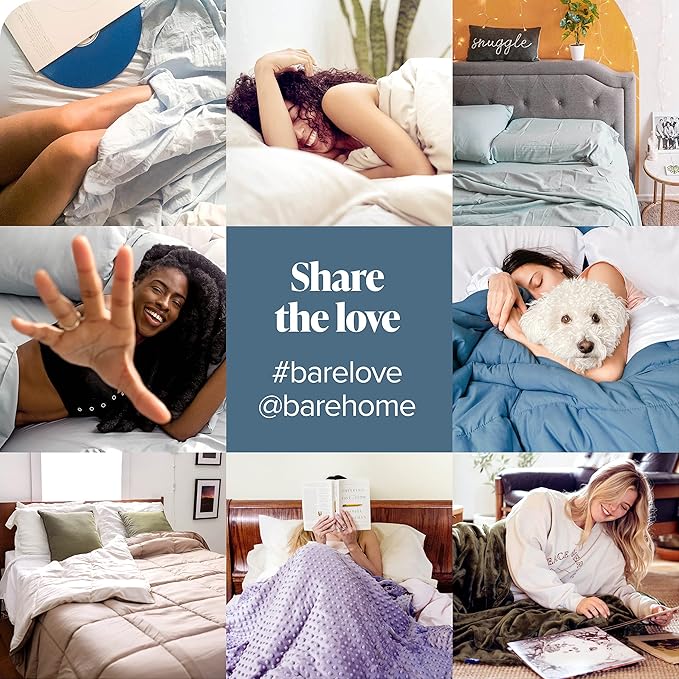 Bare Home Microfiber King Size Pillowcases - Image 9