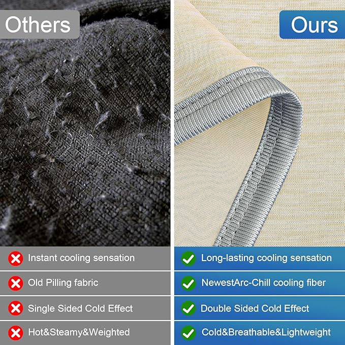 KMUSET Cooling Blanket King Size, Double Sided Summer Cooling Blankets - Image 6