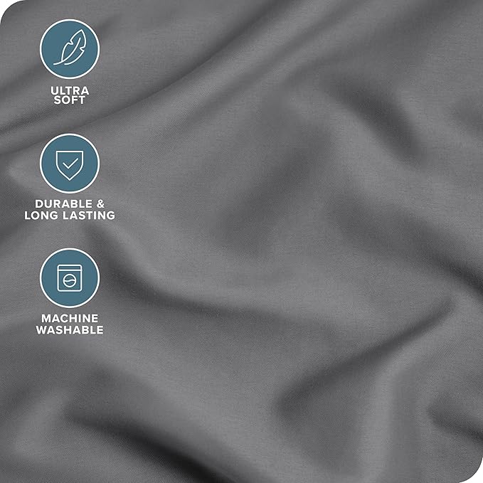 Bare Home Microfiber Body Pillow Cover - Image 3