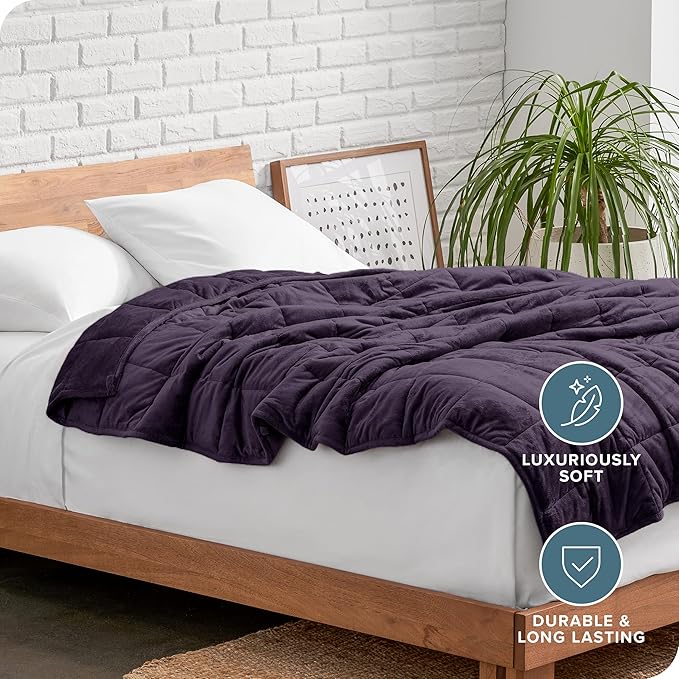 Bare Home Weighted Blanket Twin or Full Size 7lb - Image 5