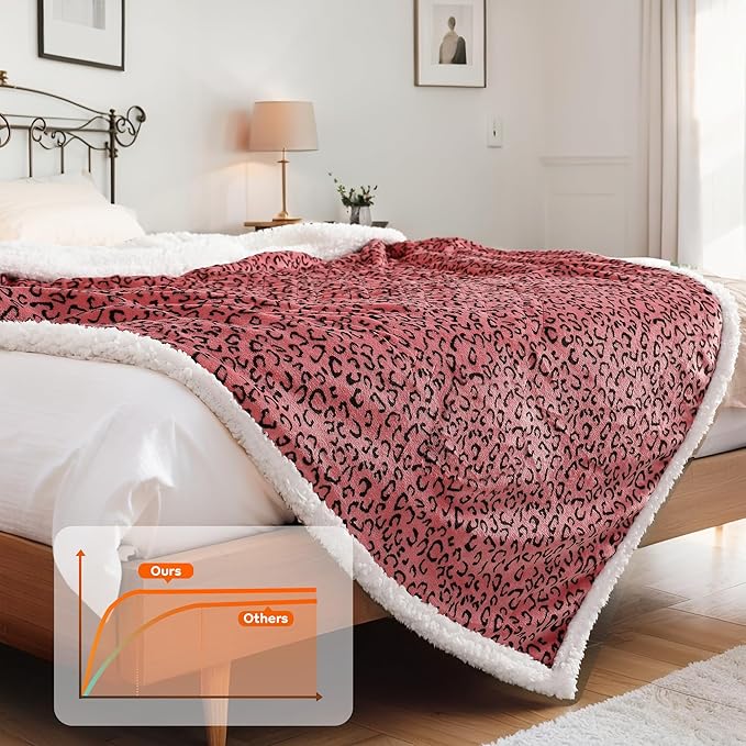 LaffyLo Electric Heated Blanket Full Size 72 x 84, Fast Heating Blanket - Image 4
