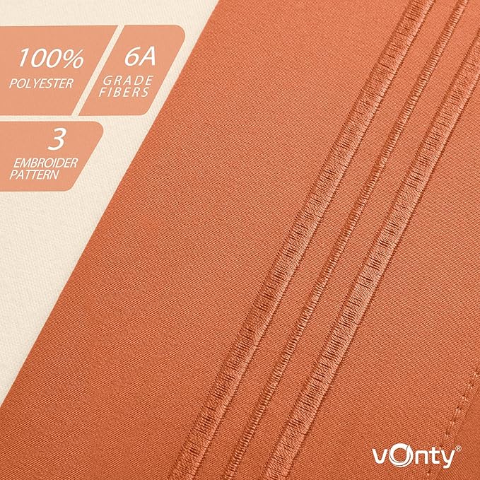 Vonty 2 Pack Standard Pillow Cases - Image 7