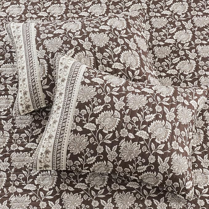 Levtex Home Adare Cocoa Reversible King/Cal King Quilt Set and 2 Pillow Shams - Image 5
