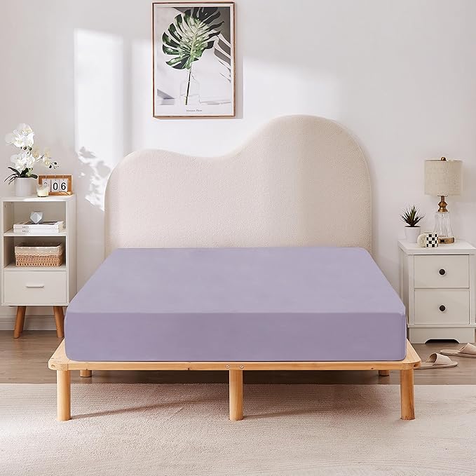 HBHLFZ Twin XL Fitted Sheet Only, Soft Breathable Bottom Sheet - Image 6