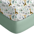 Yoofoss Baby Crib Sheets for Boys Girls, Fitted Crib Sheet 2 Pack for Standard by YOOFOSS