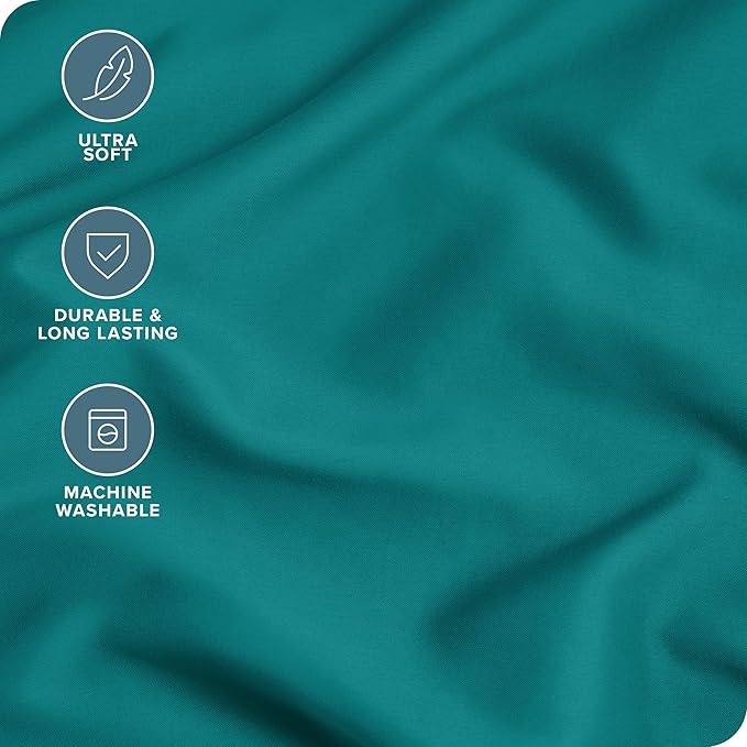 Bare Home Microfiber King Pillowcase Set of 4 - Image 4