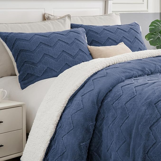 BEDELITE Fluffy King Size Comforter Set by BEDELITE